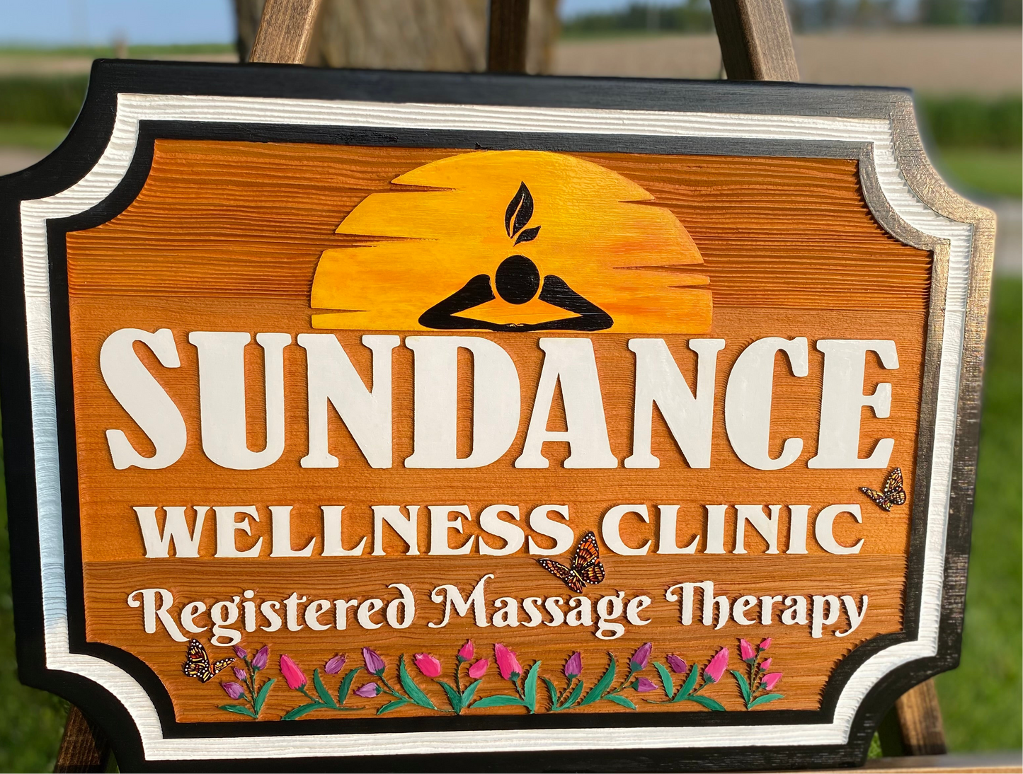 Custom Wood Business Signs