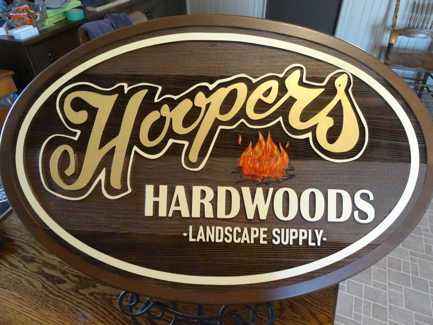 Custom Wood Business Signs
