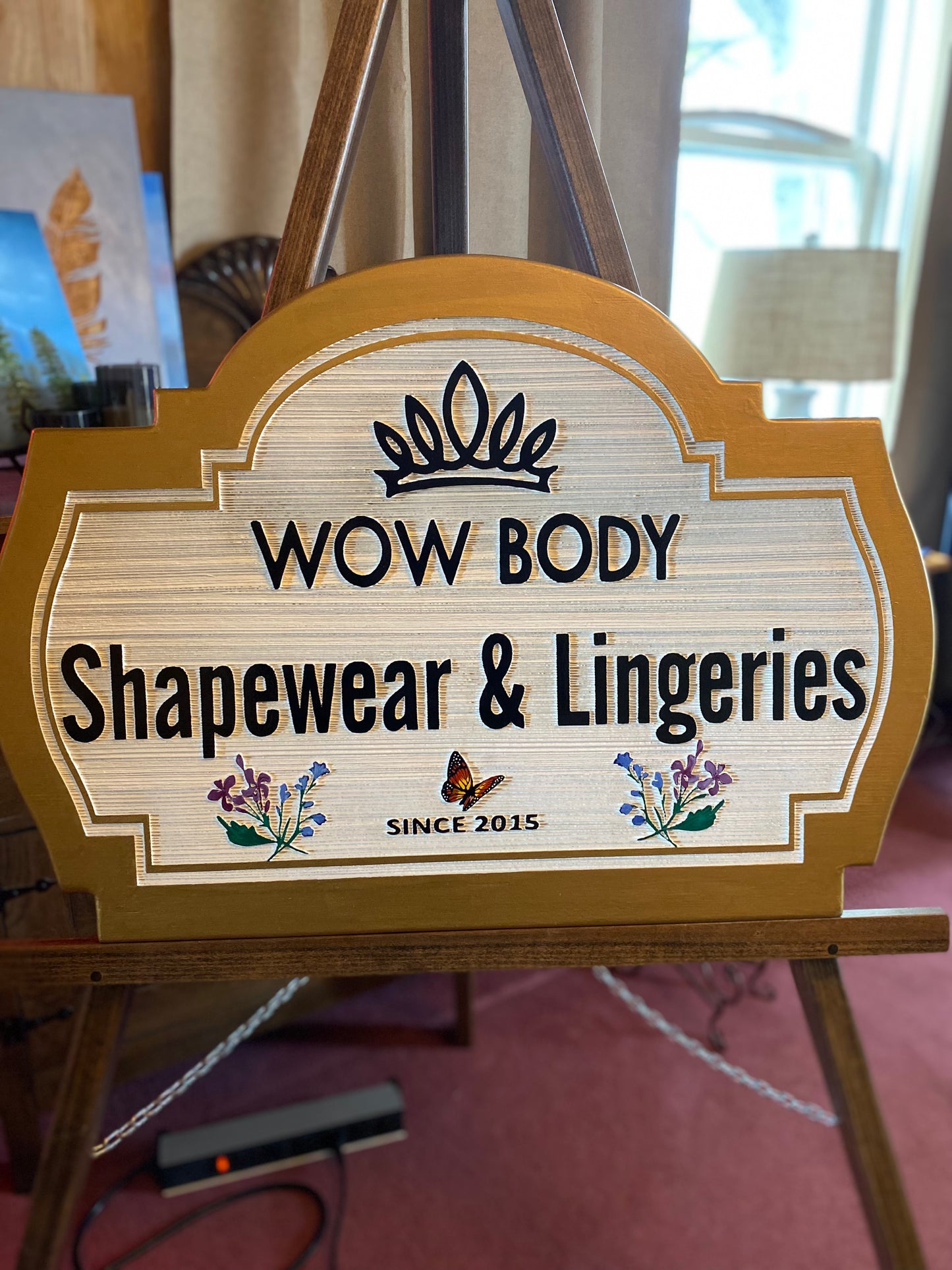 Custom Wood Business Signs