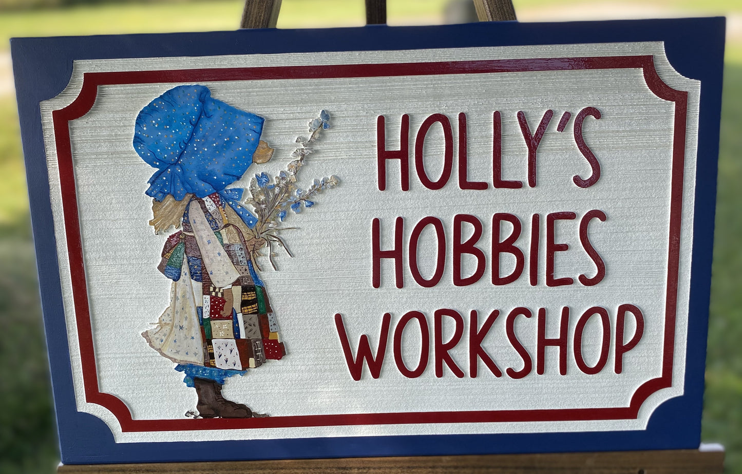 Custom Wood Signs - Cedar Signs in Rustic Wood Stain or Painted