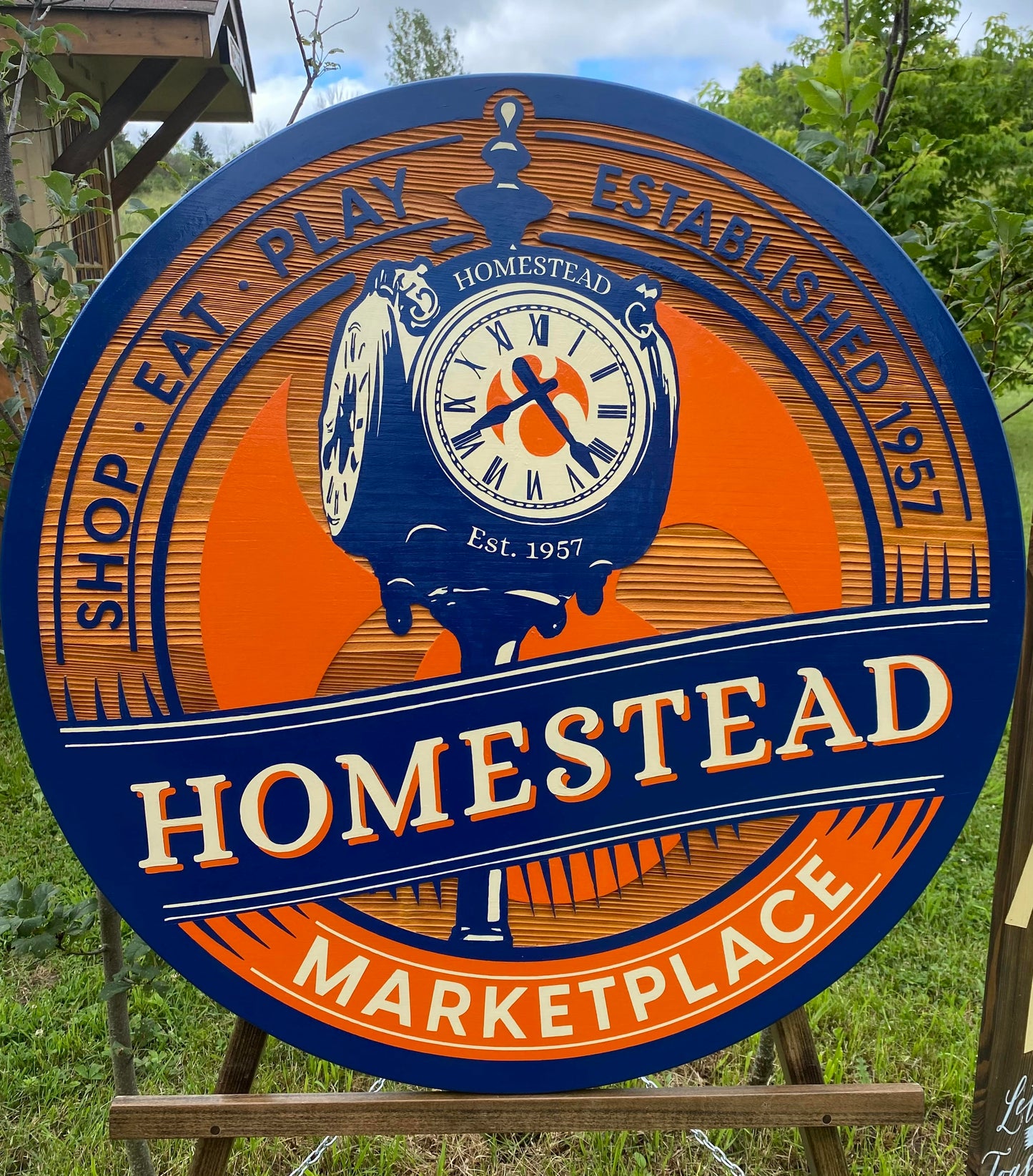 Custom Wood Signs - Cedar Signs in Rustic Wood Stain or Painted