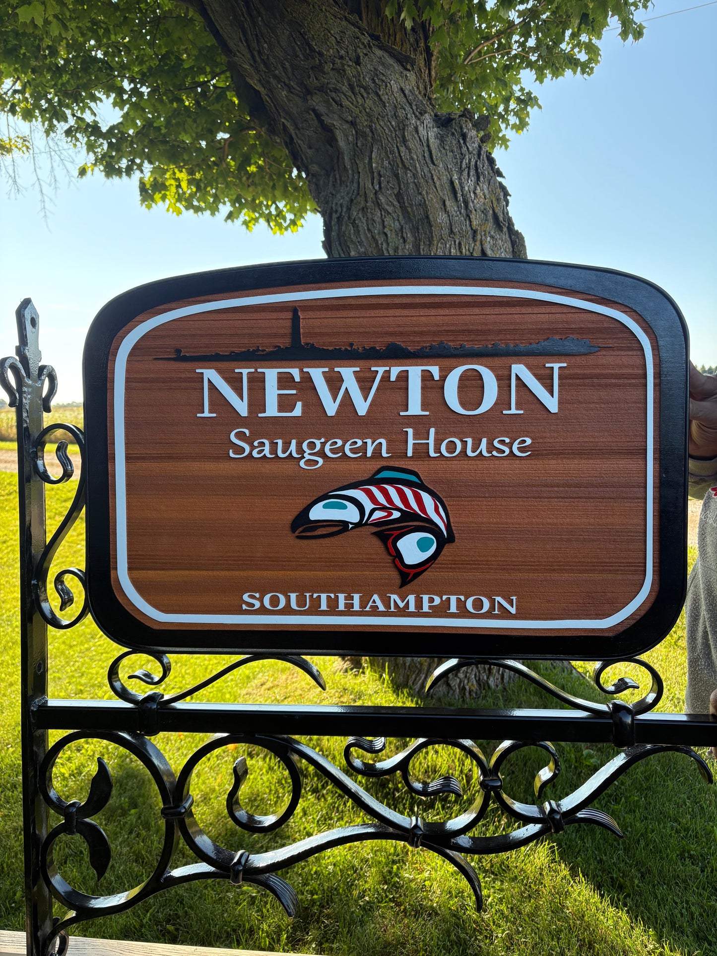Custom Cedar Cottage Signs