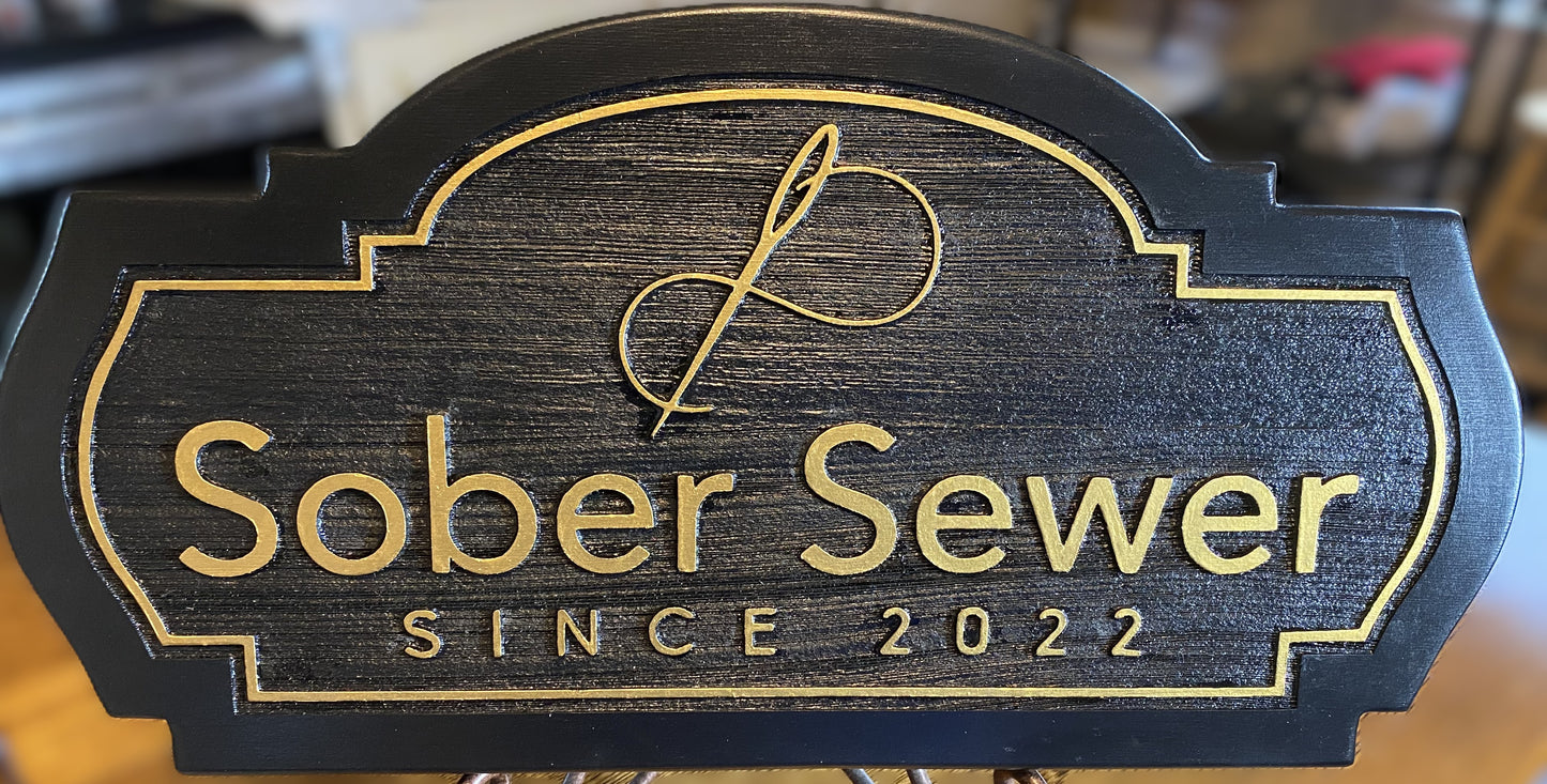 Custom Wood Business Signs