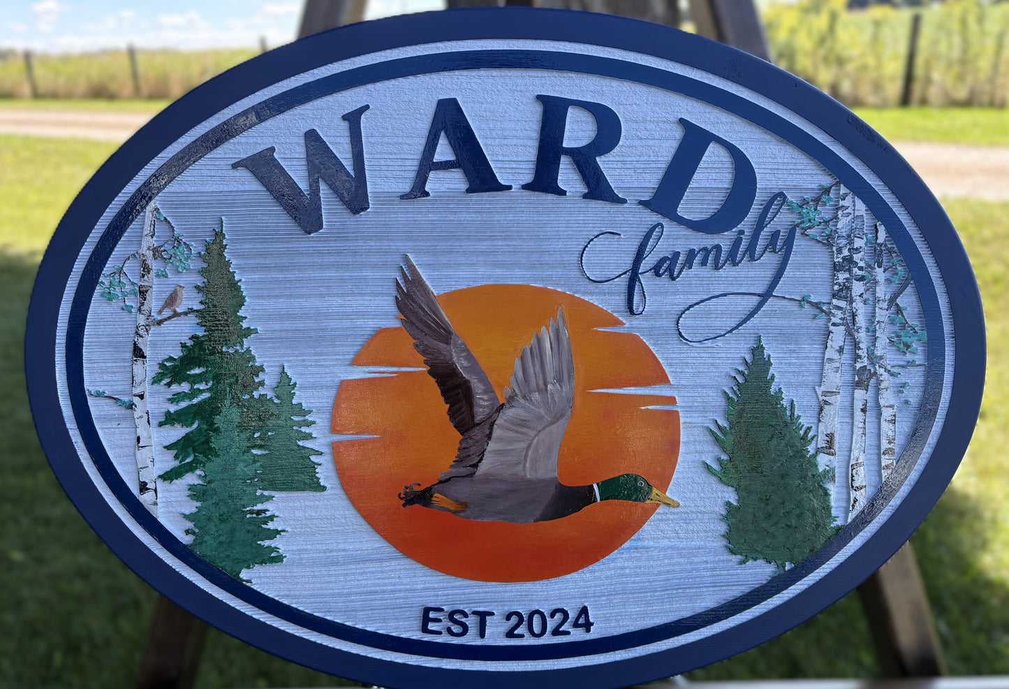 Custom Cedar Cottage Signs
