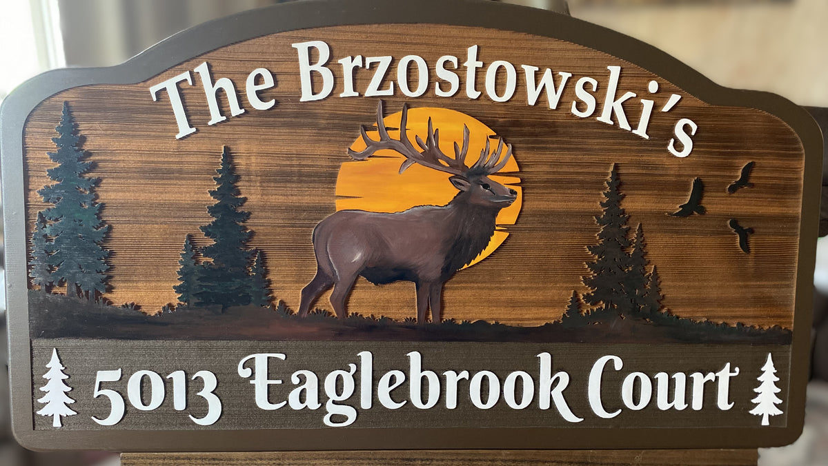 Custom Cottage Signs Canada | Personalized Cedar Signs Handcrafted Just for You