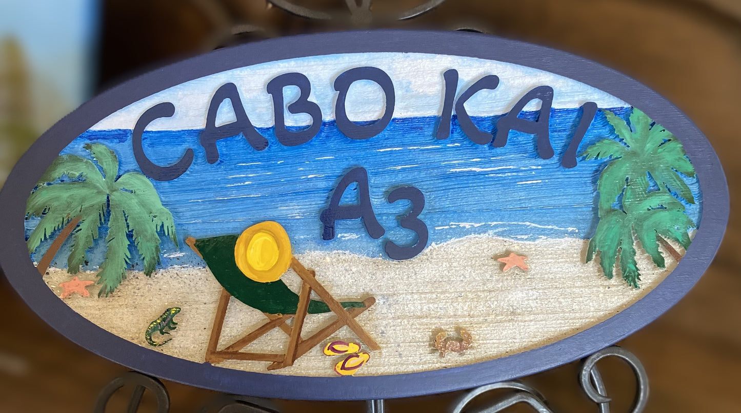 Cottage Signs - Custom Cedar Wood Signs