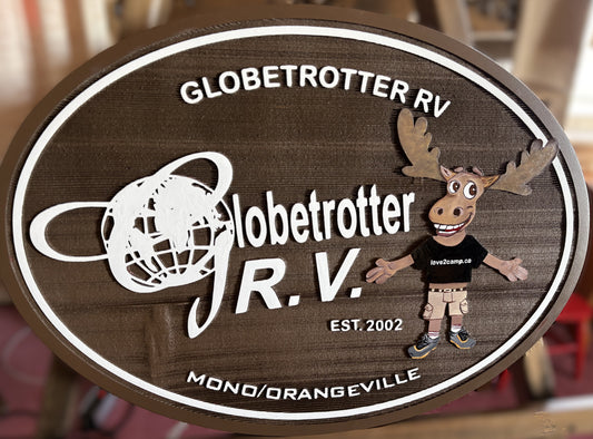 Custom Wood Business Signs