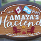 Custom Wood Signs - Cedar Signs in Rustic Wood Stain or Painted