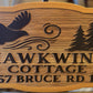 Cottage Signs - Custom Cedar Wood Signs