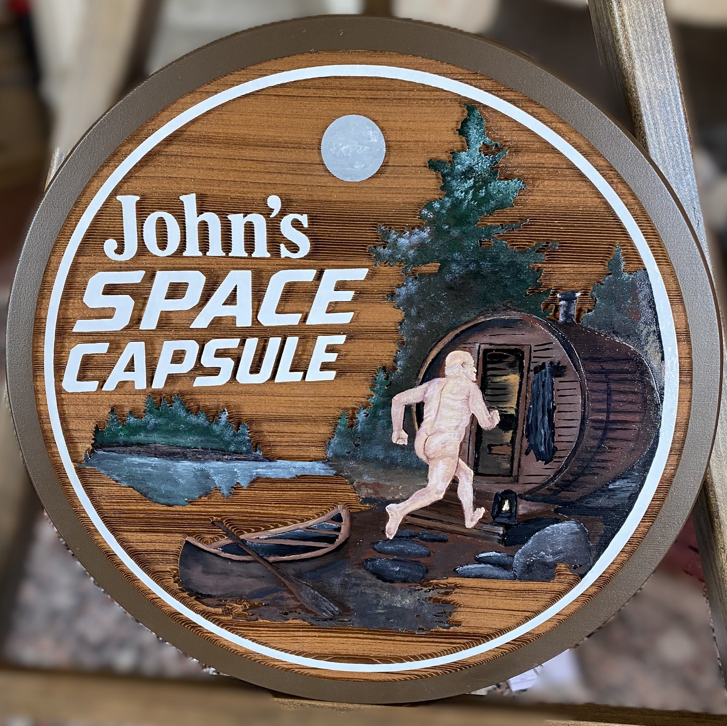 Custom Wood Bar Signs | Personalized Cedar Signs for Home Bars & Man Caves