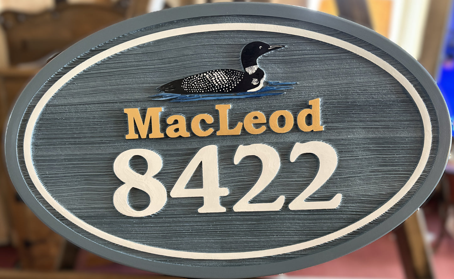Cottage Signs - Custom Cedar Wood Signs