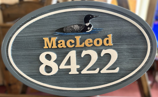Cottage Signs - Custom Cedar Wood Signs