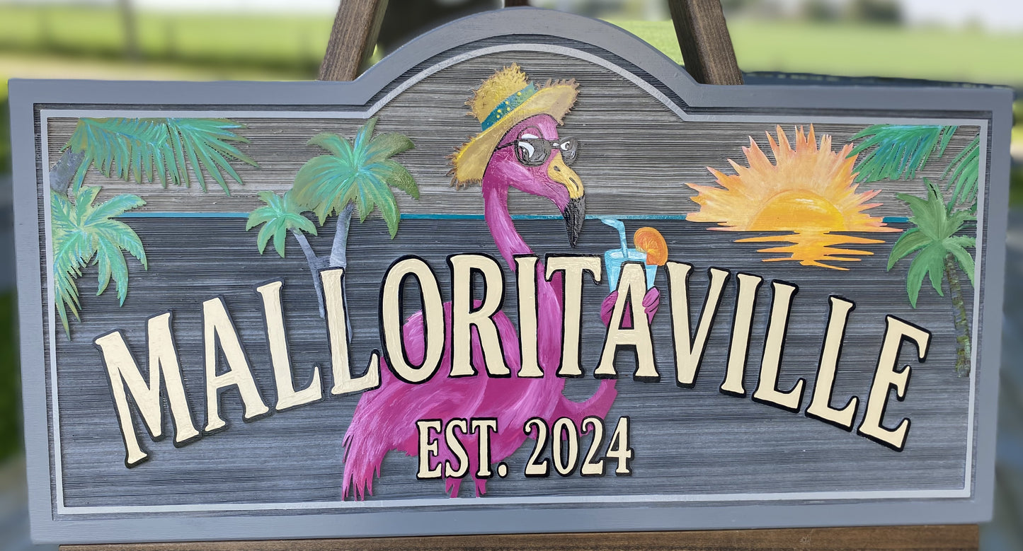 Custom Wood Bar Signs | Personalized Cedar Signs for Home Bars & Man Caves