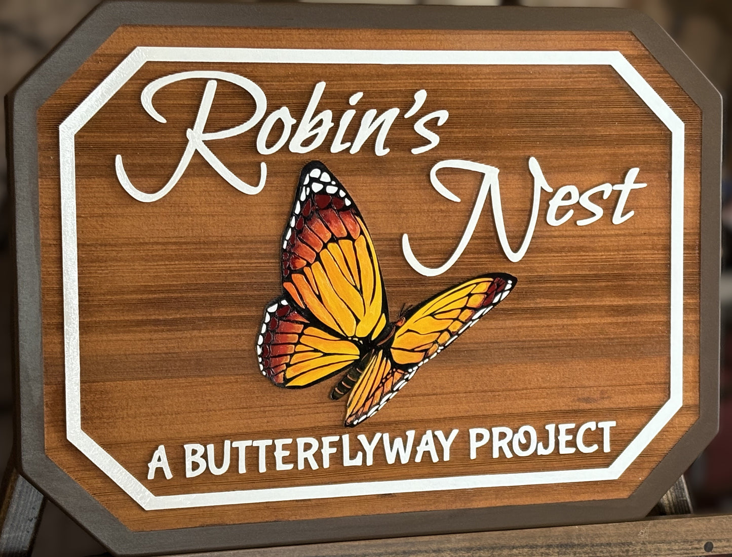 Cottage Signs - Custom Cedar Wood Signs
