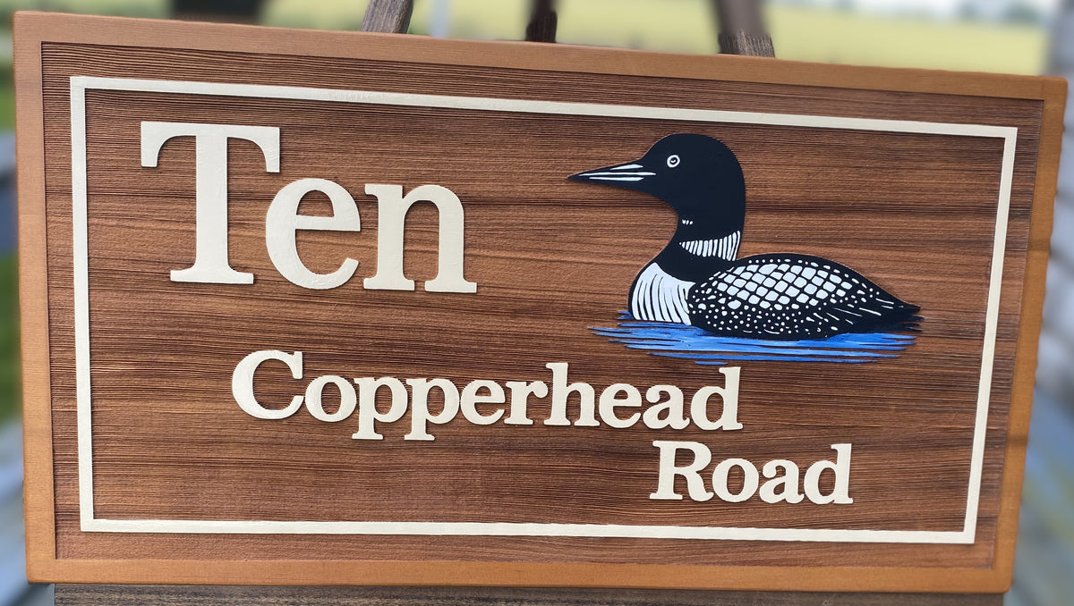 Custom Cottage Signs Canada | Personalized Cedar Signs Handcrafted Just for You
