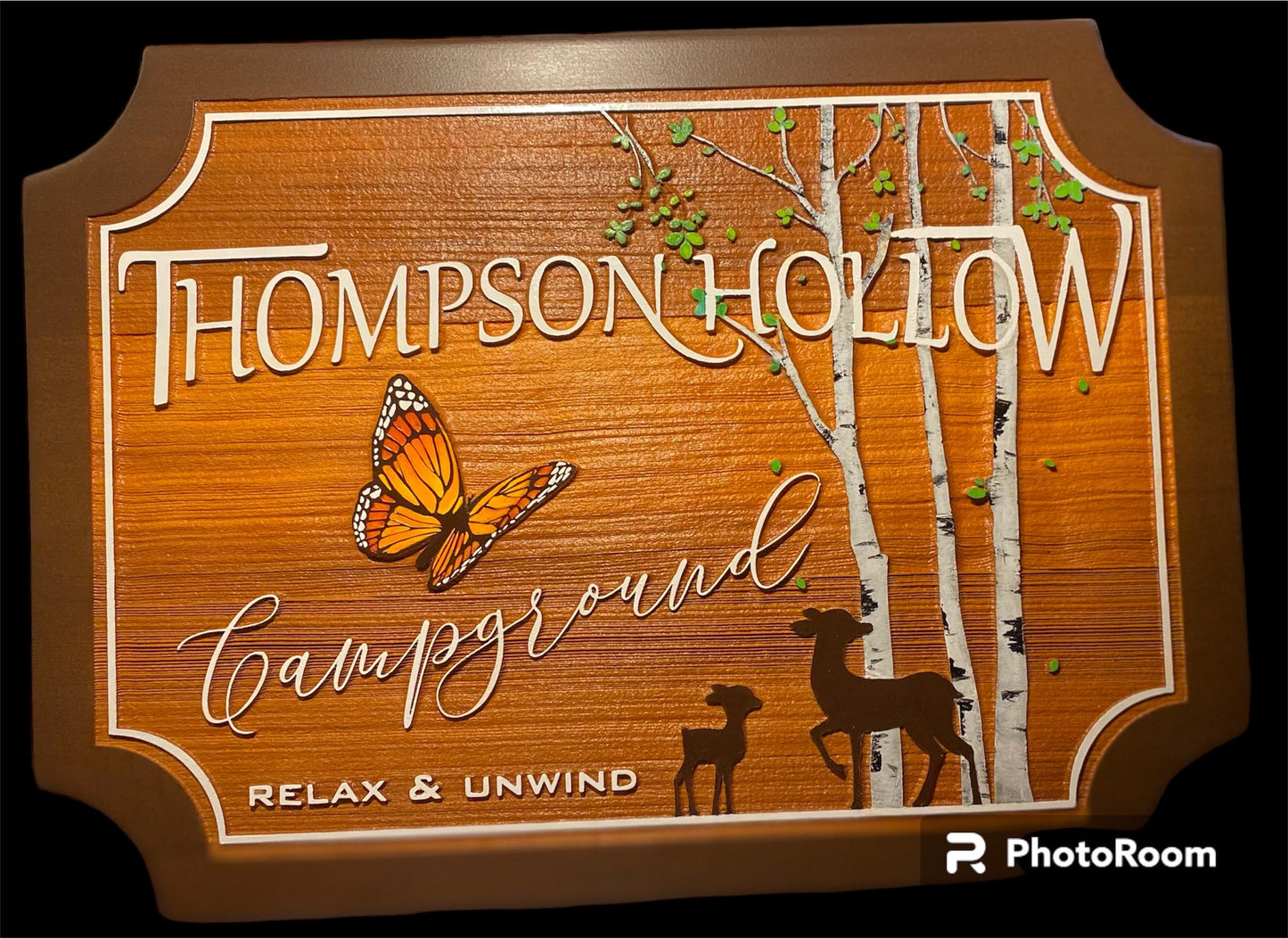 Custom Wood Signs - Cedar Signs in Rustic Wood Stain or Painted