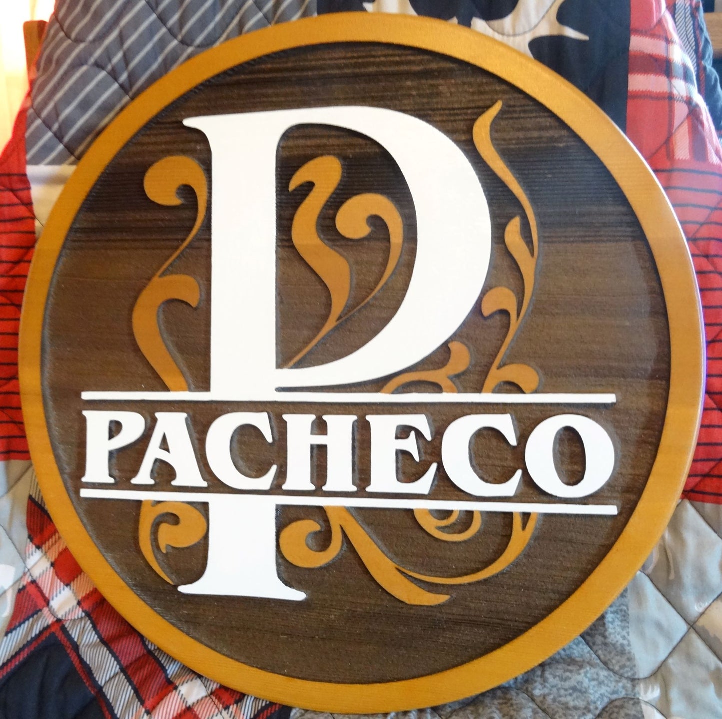 Custom Wood Signs - Cedar Signs in Rustic Wood Stain or Painted