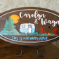 Custom Wood Signs - Cedar Signs in Rustic Wood Stain or Painted